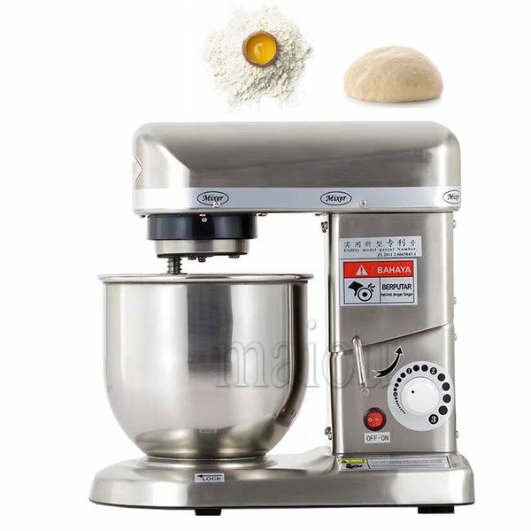 220V 7L/10L Electric Stand Professional Dough Mixer Commercial Household Planetary Mixer Egg Beater Bread High Quality Mixer