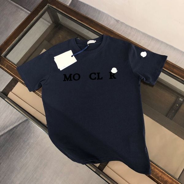 Summer T-shirt Graffiti Letter Print Designer Men's T Shirts Round Neck Short Sleeve Top Pure Cotton Man Tee S-5XL