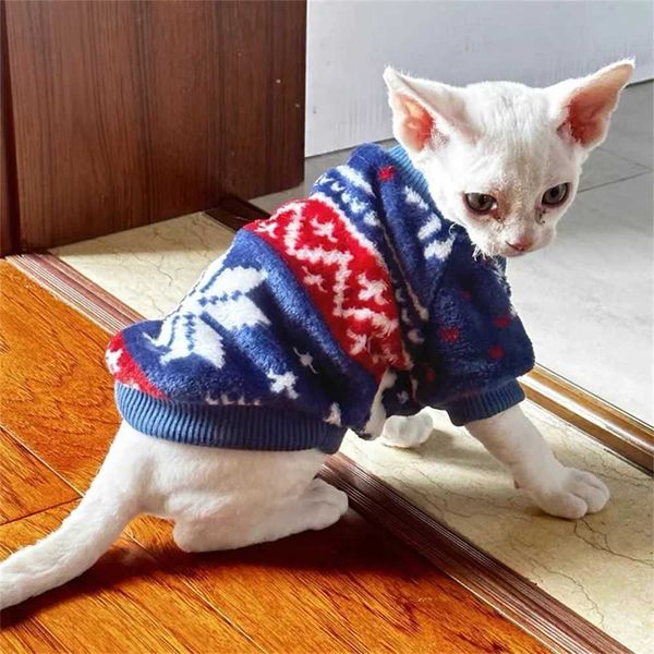 Winter Warm Sphinx Cat Clothes for Cats Gotas — compare prices at CompareOffers