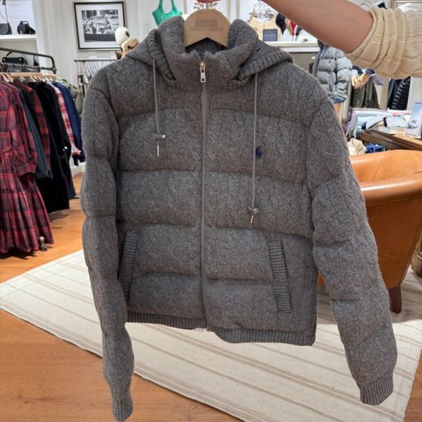 Woolen Knit Coat Co… - image