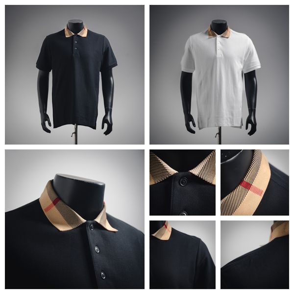 Checked Cotton Polo Shirt