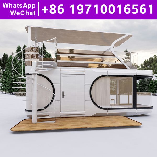 Luxury Modern Outdoor Manufactured Home Prefab Tiny House Prefabricated to Live in Low Cost Hot Selling Space Capsule House Real
Luxury Modern Outdoor Manufactured Home Prefab Tiny House Prefabricated to Live in Low Cost Hot Selling Space Capsule House Real
