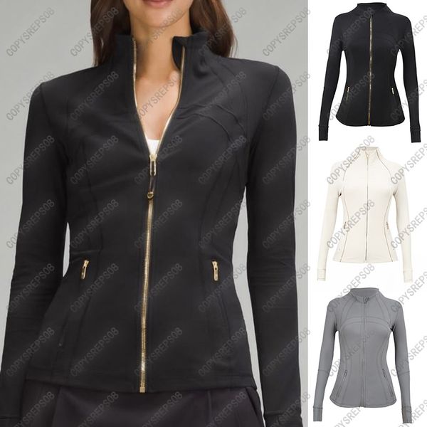 Yoga Jacket Mujeres Workout Sports Tops Women Black Jacket Gold Zipper Quick Dry Sweatshirt High Quality Fitness Coat Luulemon Lemons Jackets, Red
Yoga Jacket Mujeres Workout Sports Tops Women Black Jacket Gold Zipper Quick Dry Sweatshirt High Quality Fitness Coat Luulemon Lemons Jackets, Red