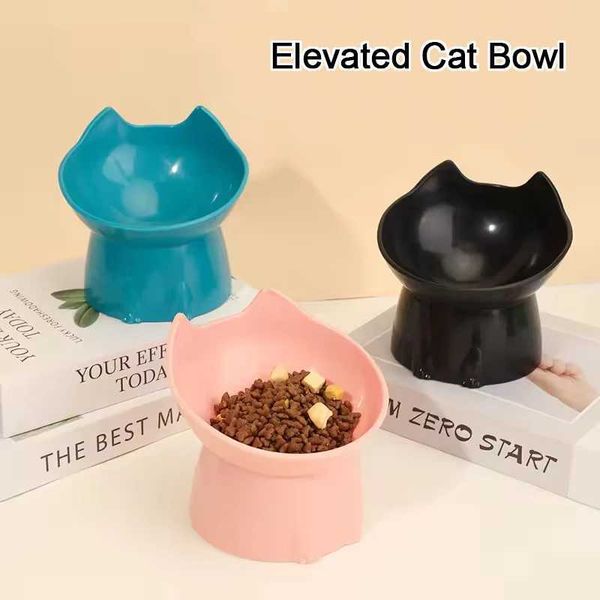 Pet Food Bowl Tilt High Bottom Neck Protector — compare prices at CompareOffers