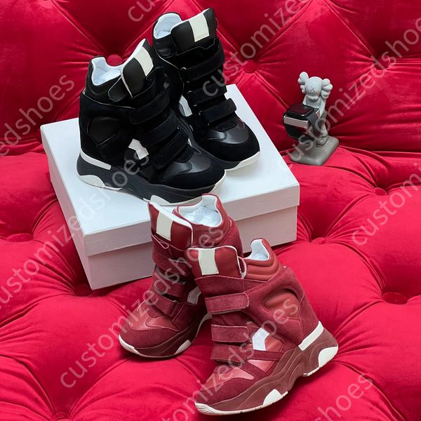 designer boots woman boot barn Ankle Boot wedge high-top shoes Designer Shoes High Quality Black Genuine Leather women's wedge sneakers Chamois Suede marants shoes, Red
designer boots woman boot barn Ankle Boot wedge high-top shoes Designer Shoes High Quality Black Genuine Leather women's wedge sneakers Chamois Suede marants shoes, Red