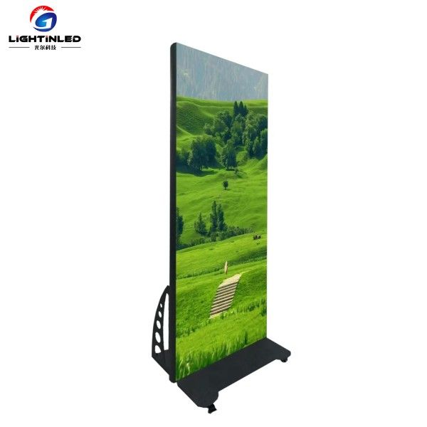 Spliceable 80" P1.86mm Flexible LED Screen for Dynamic Advertisements - Compatible with Smart Devices & PC Control