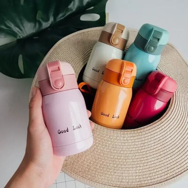 Mini cup 200ml360ml pocket stainless steel coffee vacuum flame insulated water bottle childrens gift 250422