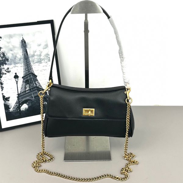 high quality luxury women shoulder bag designer Rodeo Nano bag removable chain strap crossbody black calfskin turn lock casual handbag real leather gold hardware 7A, White with gold
high quality luxury women shoulder bag designer Rodeo Nano bag removable chain strap crossbody black calfskin turn lock casual handbag real leather gold hardware 7A, White with gold