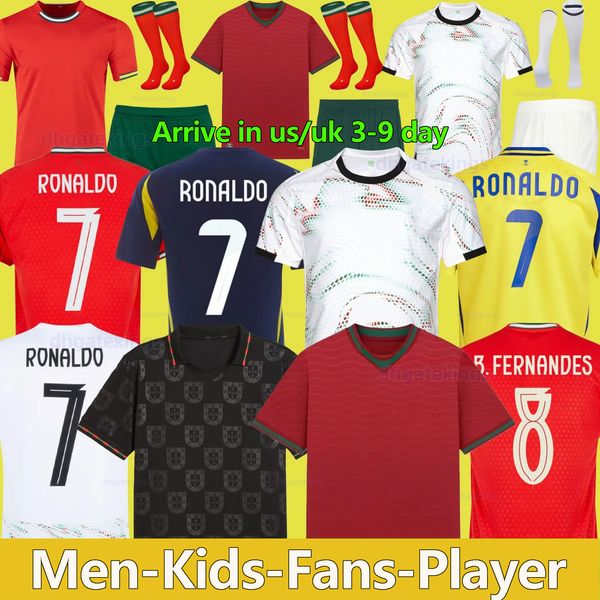 25 26 Portuguese ronaldo football shirts Al Nassr FC Soccer Jerseys B.FERNANDES JOAO FeLIX MANE 2025 Riyadh Men kit Portugal Child Shirt Kits Player national team, White
25 26 Portuguese ronaldo football shirts Al Nassr FC Soccer Jerseys B.FERNANDES JOAO FeLIX MANE 2025 Riyadh Men kit Portugal Child Shirt Kits Player national team, White