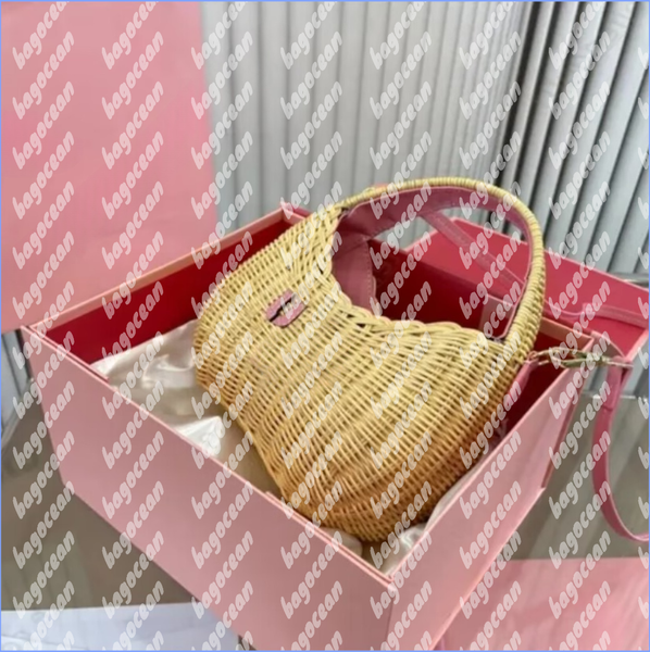 Luxury Designer Women Tengbian bag, microfiber hand woven semi-circular handbag, Pink
Luxury Designer Women Tengbian bag, microfiber hand woven semi-circular handbag, Pink