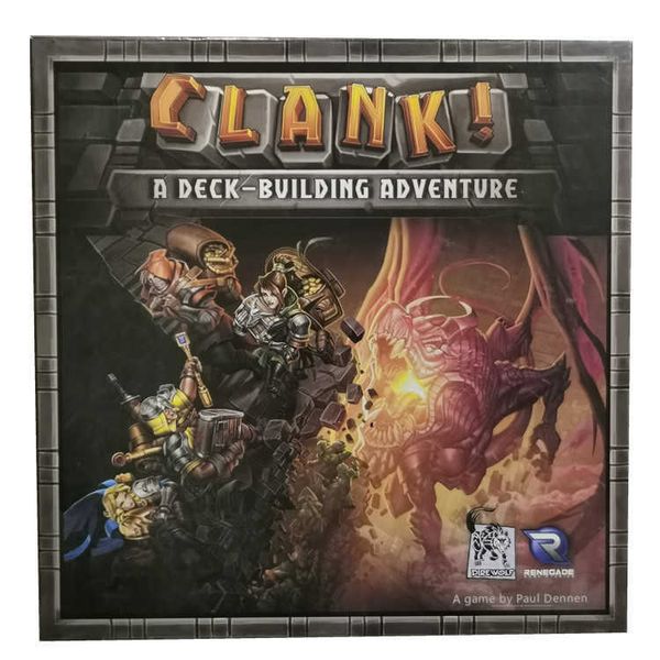 Dragon Cave Treasure Hunt, Clank game, puzzle game, card battle game L260114