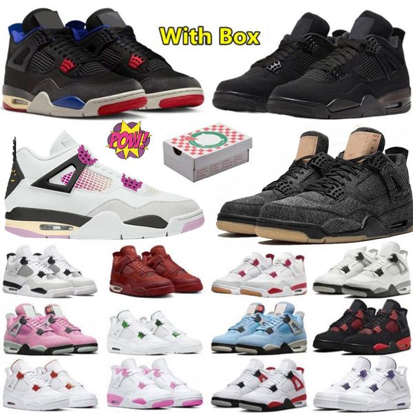 With Box 4 4s mens basketball shoes 2025 Pizza Black Cat White Cement Brick by Brick Bred Reimagined Military Thunder UNC Blue men women trainers sports sneakers, Beige
With Box 4 4s mens basketball shoes 2025 Pizza Black Cat White Cement Brick by Brick Bred Reimagined Military Thunder UNC Blue men women trainers sports sneakers, Beige