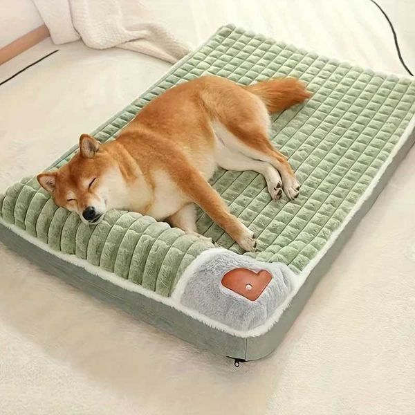 1pc Dog Mat Four Seasons Universal Kennel Sleeping Nest with Winter Removable and Washable Floor Mat Dog Sleeping MatM251124
