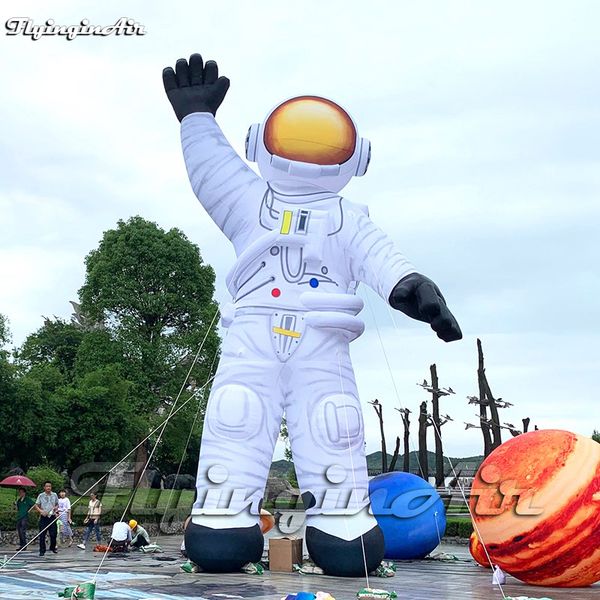 wholesale Large Outdoor Blow up Astronaut Model Inflatable Sculpture for Aerospace Events