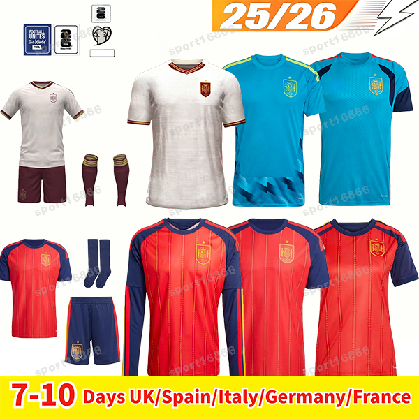 26 World Cup SPAIN Soccer Jerseys LAMINE YAMAL PEDRI Espana MORATA CARVAJAL OLMO WILLIAMS JR FERRAN GAVI ANSU FATI Football Shirt Home Away Men Kids Kit 2026 Player, Grey
26 World Cup SPAIN Soccer Jerseys LAMINE YAMAL PEDRI Espana MORATA CARVAJAL OLMO WILLIAMS JR FERRAN GAVI ANSU FATI Football Shirt Home Away Men Kids Kit 2026 Player, Grey