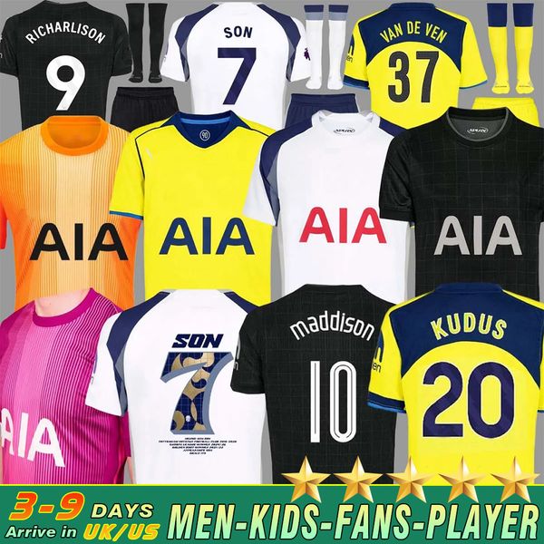 25 26 SON soccer jerseys 2025 2026 football shirts VAN DE VEN KULUSEVSKI MADDISON VICARIO Johnson GRAY BERGVALL final Winners TEL KUDUS THFC x Stray XAVI SIMONS jersey, 25 26 train adult
25 26 SON soccer jerseys 2025 2026 football shirts VAN DE VEN KULUSEVSKI MADDISON VICARIO Johnson GRAY BERGVALL final Winners TEL KUDUS THFC x Stray XAVI SIMONS jersey, 25 26 train adult