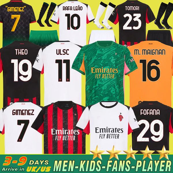 25 26 Black white soccer jerseys 2025 2026 home away MODRIC THEO PULISIC REIJNDERS RAFA LEAO NKUNKU football shirts uniform fans 125th JASHARI JOAO FELIX GIMENEZ, Army green
25 26 Black white soccer jerseys 2025 2026 home away MODRIC THEO PULISIC REIJNDERS RAFA LEAO NKUNKU football shirts uniform fans 125th JASHARI JOAO FELIX GIMENEZ, Army green