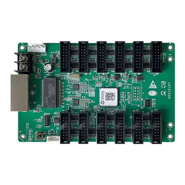 Linsn RV908M32 Receiving Card Video Wall Controller LED Display Screen RGB Matrix HBU75 Full Color Module Control