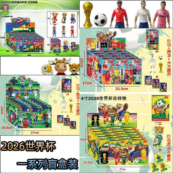 World Cup Mascot Maple Zayu Clutch Cross Border Soccer Star Figurine World Cup Event Mascot Souvenir Doll Ornament