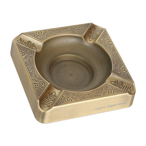 Portable Copper Metal Large Diameter Ashtray Cigar Accessories High-Quality Cigar ashtray