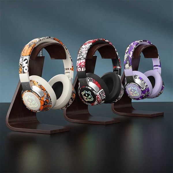 53 Gaming Headset- RGB Lights Wireless Headphones Low Latency Mode Noise Cancelling Mic Comfort Earmuffs for PCM251126
