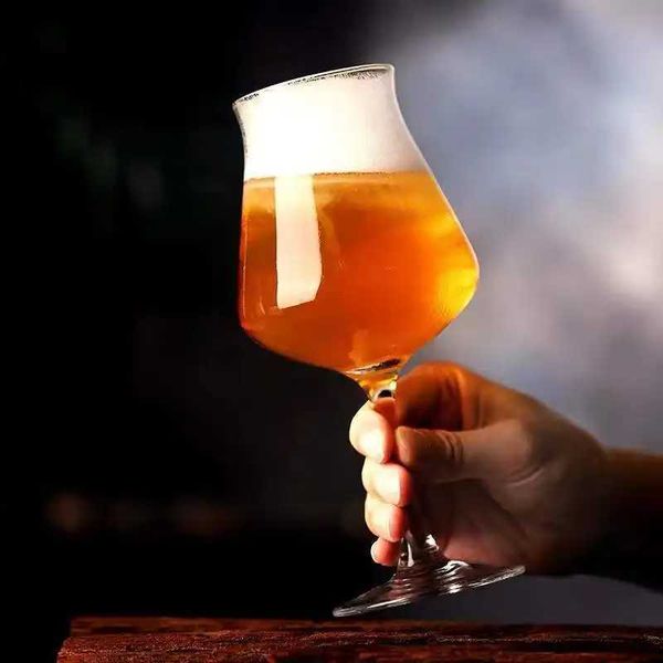 Professional TEKU Beer Mug IPA Exclusive Craft Beer Goblet High-Alcohol Wine Glass Wheat Beer Steins Mug Pilsner Cup Wholesale C251126