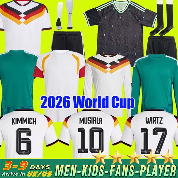 2026 World Cup Germany soccer jerseys HUMMELS KROOS GNABRY MUSIALA MULLER HAVERTZ home away goalkeeper football kits fans player adult kids football jersey shirts, Lavender
2026 World Cup Germany soccer jerseys HUMMELS KROOS GNABRY MUSIALA MULLER HAVERTZ home away goalkeeper football kits fans player adult kids football jersey shirts, Lavender
