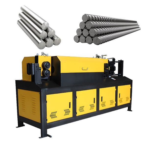 Construction Rebar Straightener Cutter Machine with Core Components
Construction Rebar Straightener Cutter Machine with Core Components