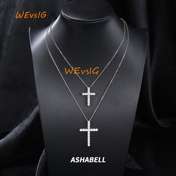 Moissanite Pendant S925 Silver Necklace