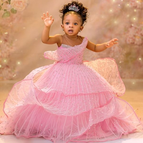2026 Pink Ball Gown Flower Girl Dresses Sheer Neck Crystals Stylish Little Girl Christmas Peageant Birthday Christening Tutu Dress Gowns ZJ422, Gold
2026 Pink Ball Gown Flower Girl Dresses Sheer Neck Crystals Stylish Little Girl Christmas Peageant Birthday Christening Tutu Dress Gowns ZJ422, Gold