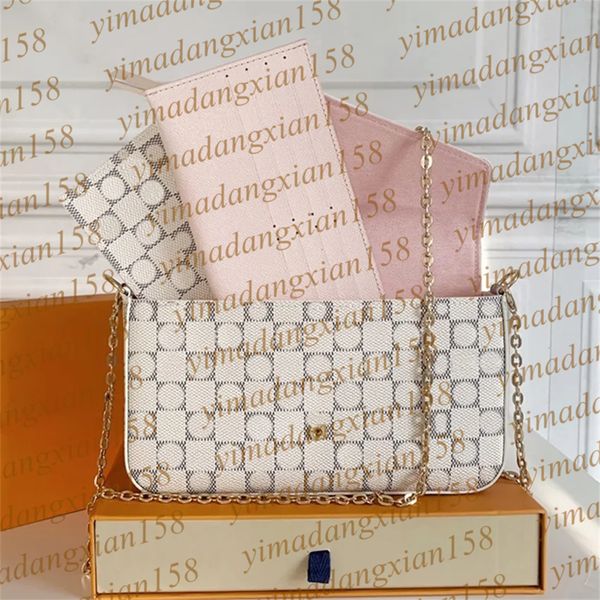 S Luxury Designer Bag 3 Multi FELICIE POCHETTE Chain Bags Handbags Crossbody Purse Fashion Women Shoulder Bags Lady The Tote Bag Wallet Female backpack Purses
S Luxury Designer Bag 3 Multi FELICIE POCHETTE Chain Bags Handbags Crossbody Purse Fashion Women Shoulder Bags Lady The Tote Bag Wallet Female backpack Purses