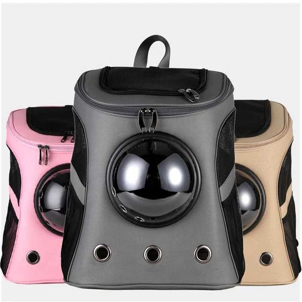 High Quality Lightweight Bubble Breathable Space Capsule Outdoor Cat Dog Travel Bag Astronaut Pet Carrier Backpack For Cat DogM251129