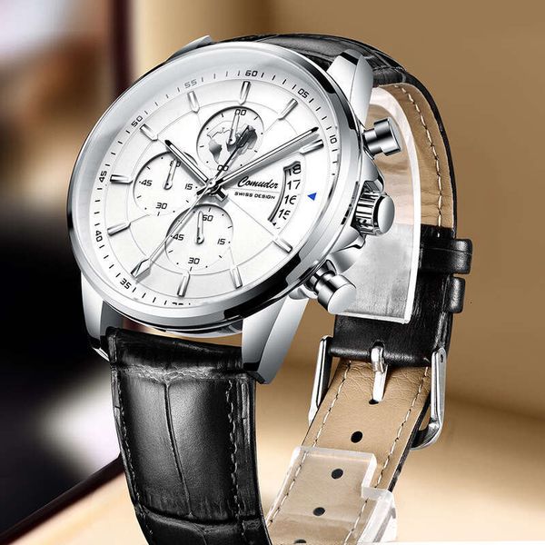 New Men's Fully Automatic Waterproof Luminous Calendar Wholesale Fashion Quartz Watch