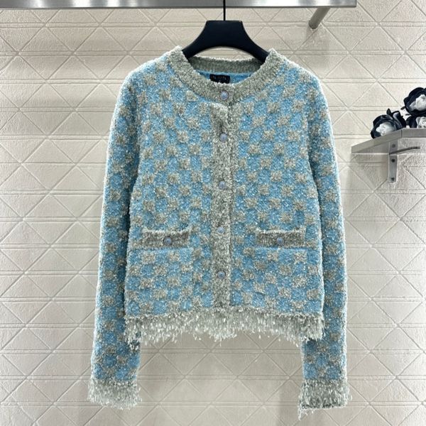 Sweaters women's Designer sweaters for woman luxurious knitted sweater top spring style elegant little-chic mini-age-reducing plush knitted cardigan top