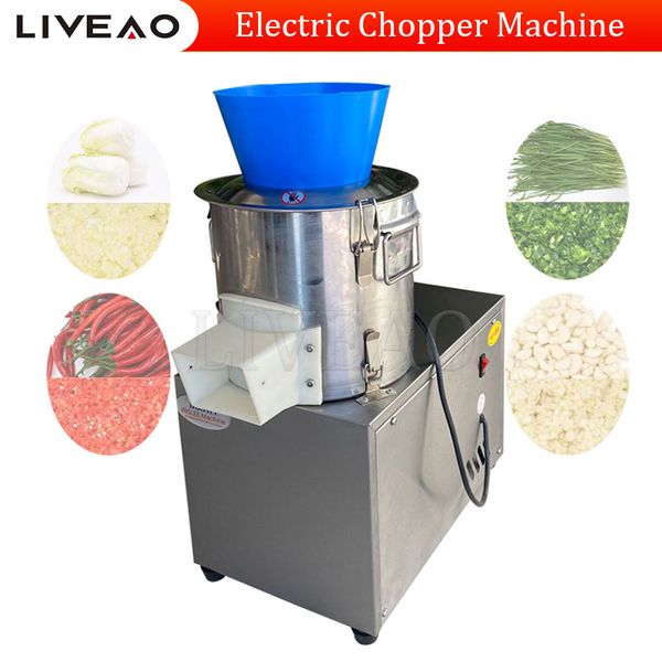 Electric Vegetable Cutting Commercial Household Kitchen Chopper Small Pieces Stuffing Dicers Machine