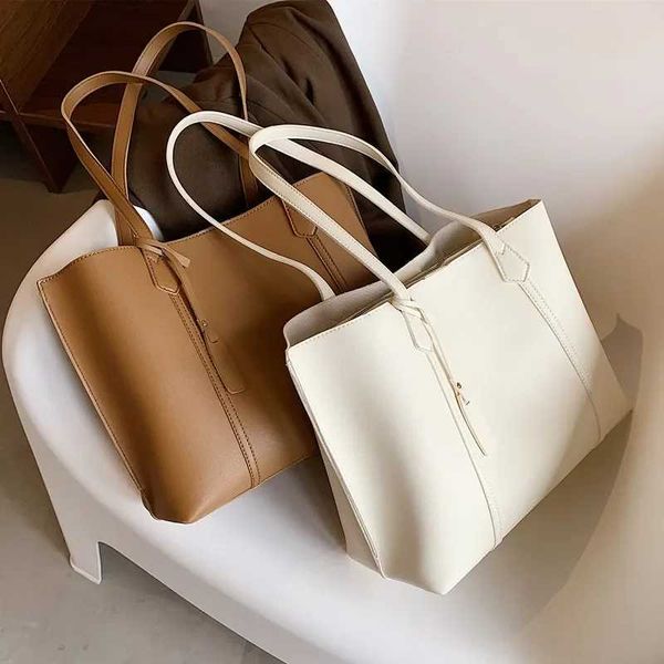 PU Leather Casual Tote for Fashion Luxury Handbags Women Bags Designer Big Shopper Shoulder Bag Brand T250118