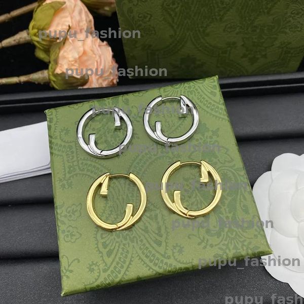 2025 Luxury Designer Earrings Women Gold Hoops Letters Earr…