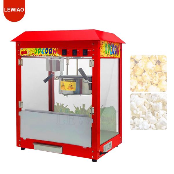 220V Commercial Popcorn Maker Machine Large Capacity Quick Heating For Business Events And Parties
