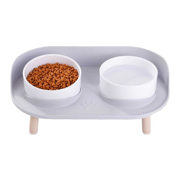 160249 The cat bowl is covered with fine breathable holes, which accelerate air circulation, keep food dry, and prevent mold growth.