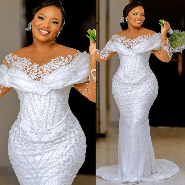 Plus Size Mermaid Wedding Dress