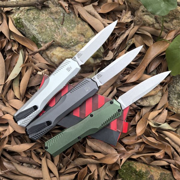 6 Models Newest Livewire 9000 OTF EDC folding knife Mliitary Pocket Knife T6 Aluminum Handle 20CV Stonewashed Tactical Knives Outdoor Camping Hunting Survival T