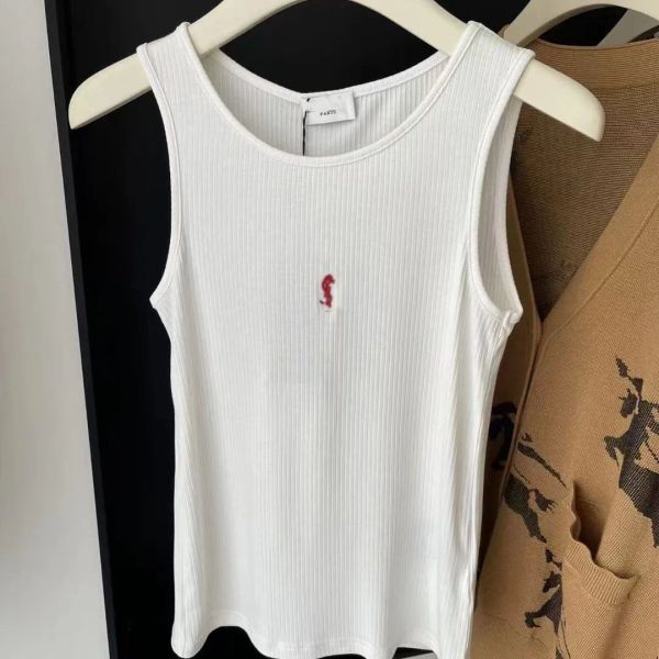 Women' Tanks Embroidery Logo Tank Top Summer Short Slim Navel Elastic Sports Knitted Tanks BFG25011112, Black
Women' Tanks Embroidery Logo Tank Top Summer Short Slim Navel Elastic Sports Knitted Tanks BFG25011112, Black