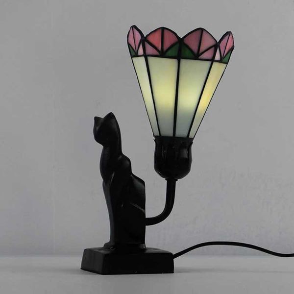 Tiffany Retro Glass Table Lamp Home Decoration Baroque — compare prices at CompareOffers