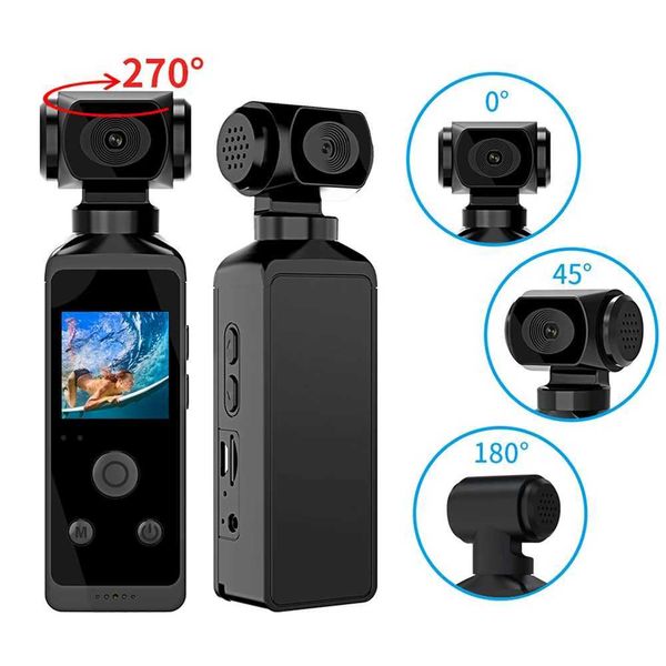 4K 1080P Pocket HD 1.3-inch LCD Screen 270 Rotating Wifi Mini with Waterproof Case Sports Camera X250210
4K 1080P Pocket HD 1.3-inch LCD Screen 270 Rotating Wifi Mini with Waterproof Case Sports Camera X250210