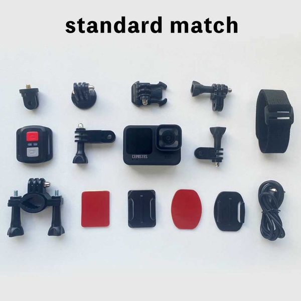 CERASTES V11 5K 4K60FPS WiFi Anti-shake Action Camera Go With Remote Control Screen Waterproof Sport Camera pro drive recorder X2502101