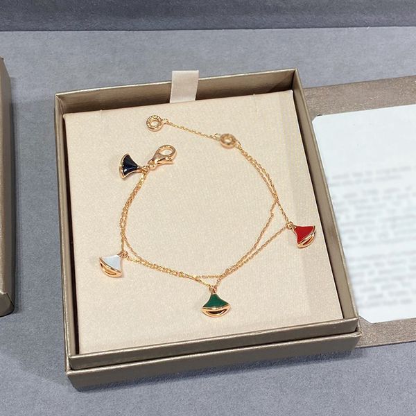 Women Designer Bracelet Jewelry Bangles Colorful fanshape Elegant Nail Bracelet Unisex Brand Charm Bracelets Trend Jewelry Bracelets Jewelry
Women Designer Bracelet Jewelry Bangles Colorful fanshape Elegant Nail Bracelet Unisex Brand Charm Bracelets Trend Jewelry Bracelets Jewelry