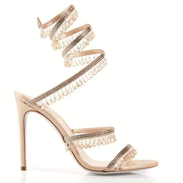 Designer ReneCaovilla Sandals High heels Luxurvs Designer shoes heels Paris Dress Classics Women 10cm Heels Black Golden Gold Wedding Bottoms Size 35-42 OD25555, 366 high heels 10cm
Designer ReneCaovilla Sandals High heels Luxurvs Designer shoes heels Paris Dress Classics Women 10cm Heels Black Golden Gold Wedding Bottoms Size 35-42 OD25555, 366 high heels 10cm