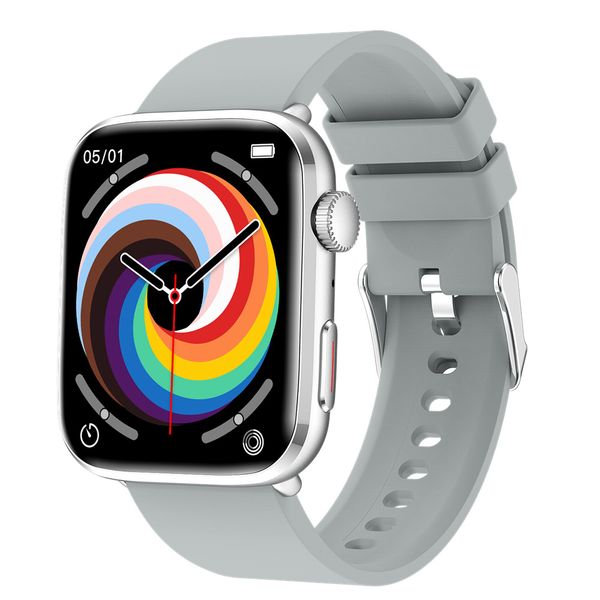 2025 Bluetooth Call Watch with Blood Sugar & Body Temperature Monitoring - Rotary Button, HD Display, Wireless Charging Fitness Wristband