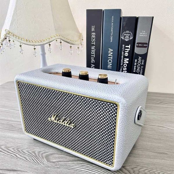 M5 Wireless Portable Retro Art Speakers Wooden Home Computer Wireless Subwoofer Caixa De Som Music Center with Handle Z250213