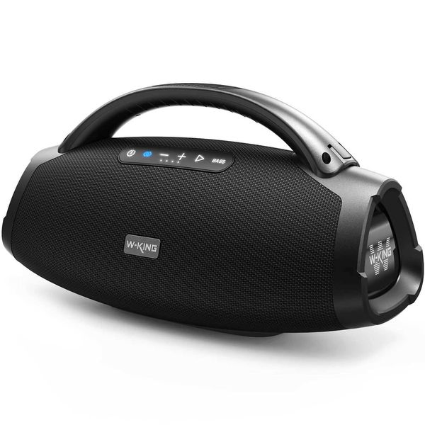 W-KING 200W RMS Portable Speakers Massive Bass Party Boombox IPX7 Waterproof Speaker Large Loud Outdoor Speaker Z250213